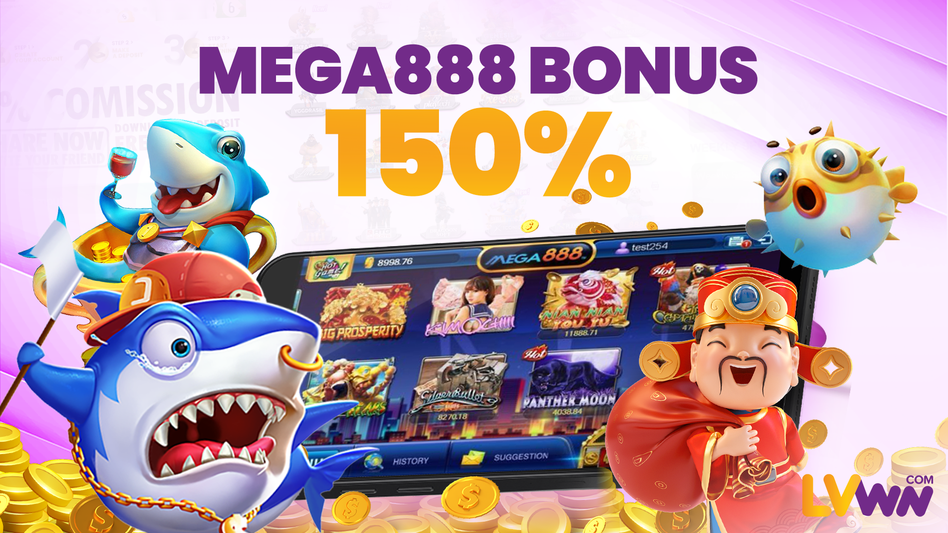 mega888 bonus