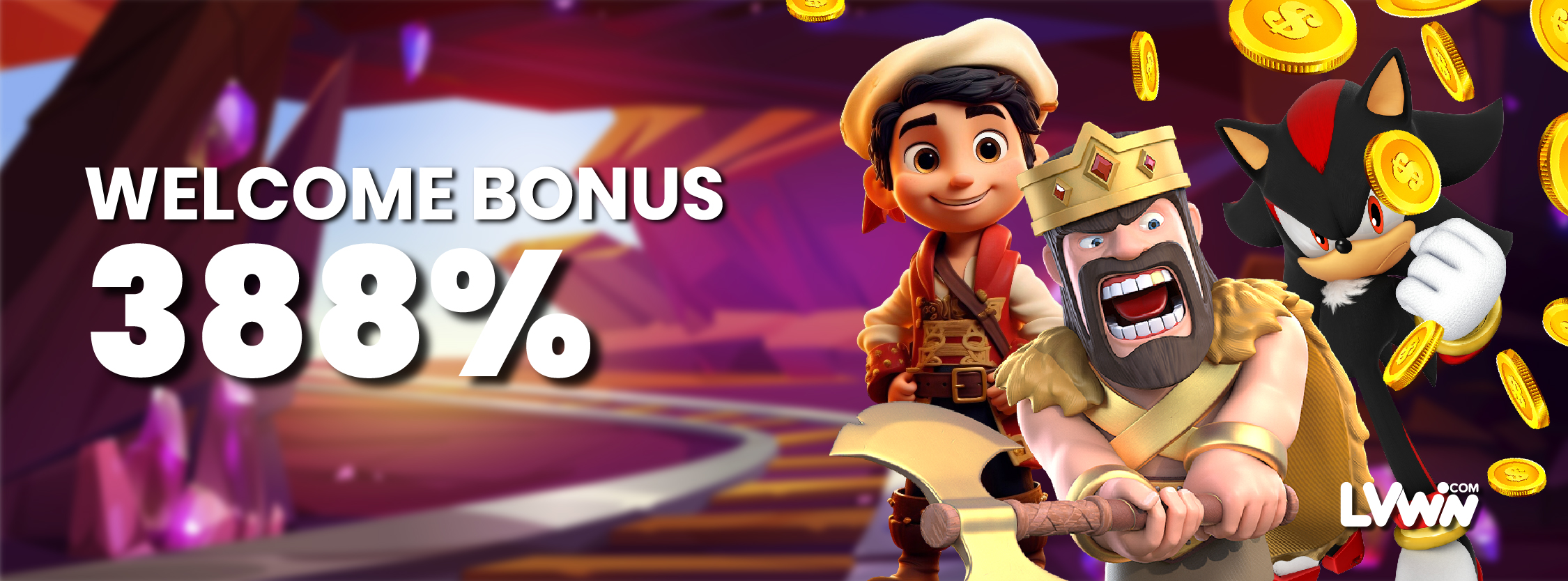 Welcome Bonus 388%